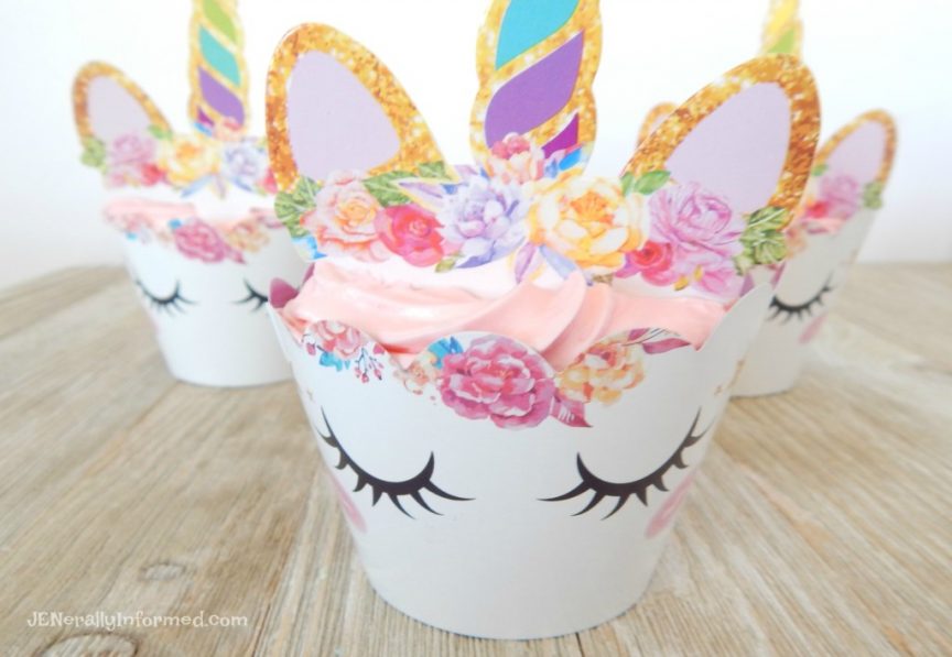 Learn how to make easy & magical unicorn cupcakes!