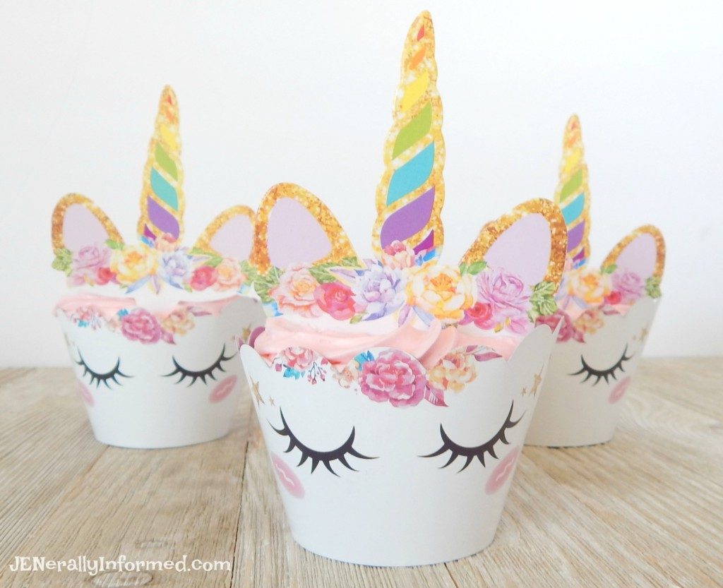 Learn how to make easy & magical unicorn cupcakes!
