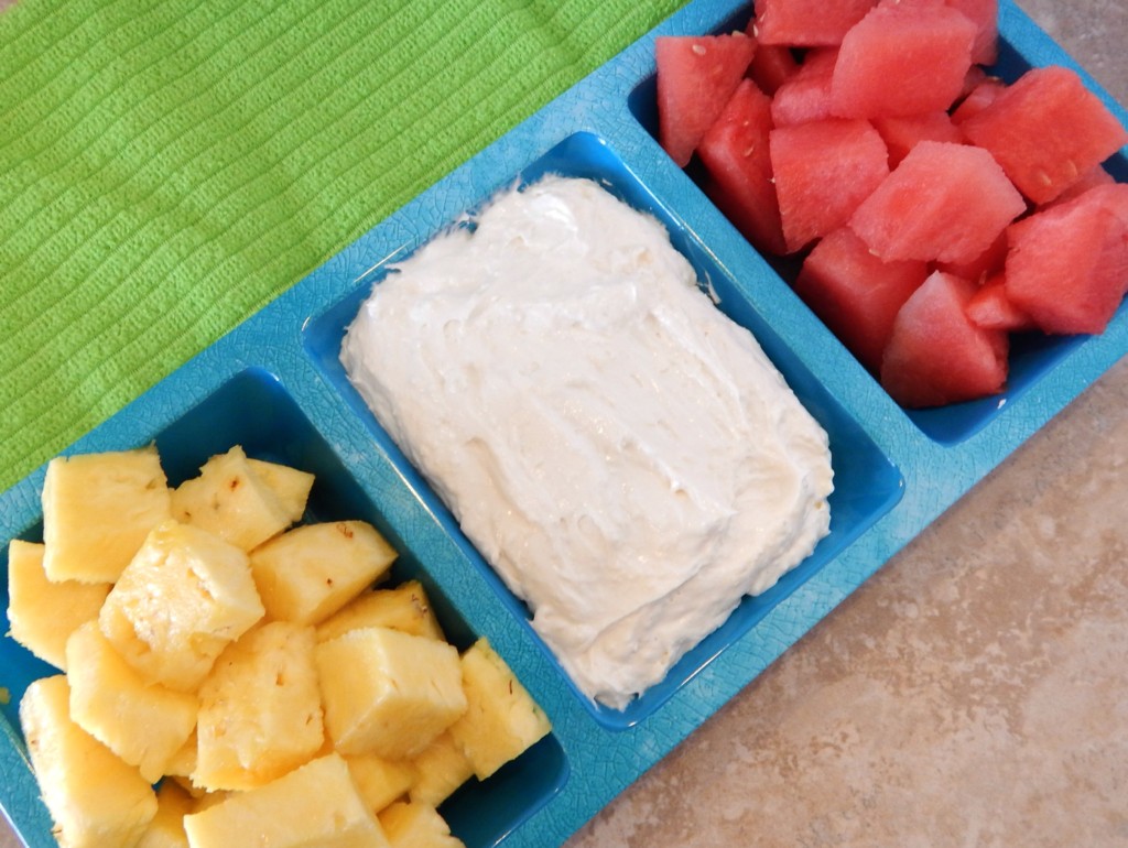 Deliciously Easy Orange Creamsicle Fruit Dip Made With Essential Oils