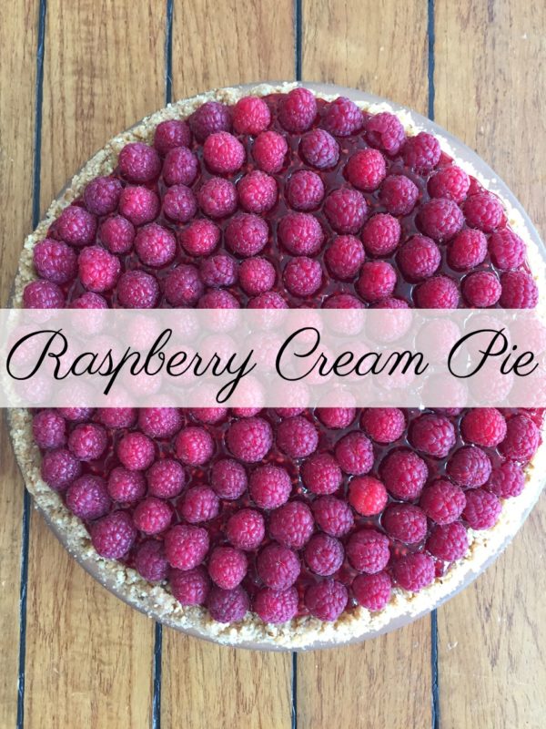 Raspberry Cream Pie from Nancy On The Home Front.
