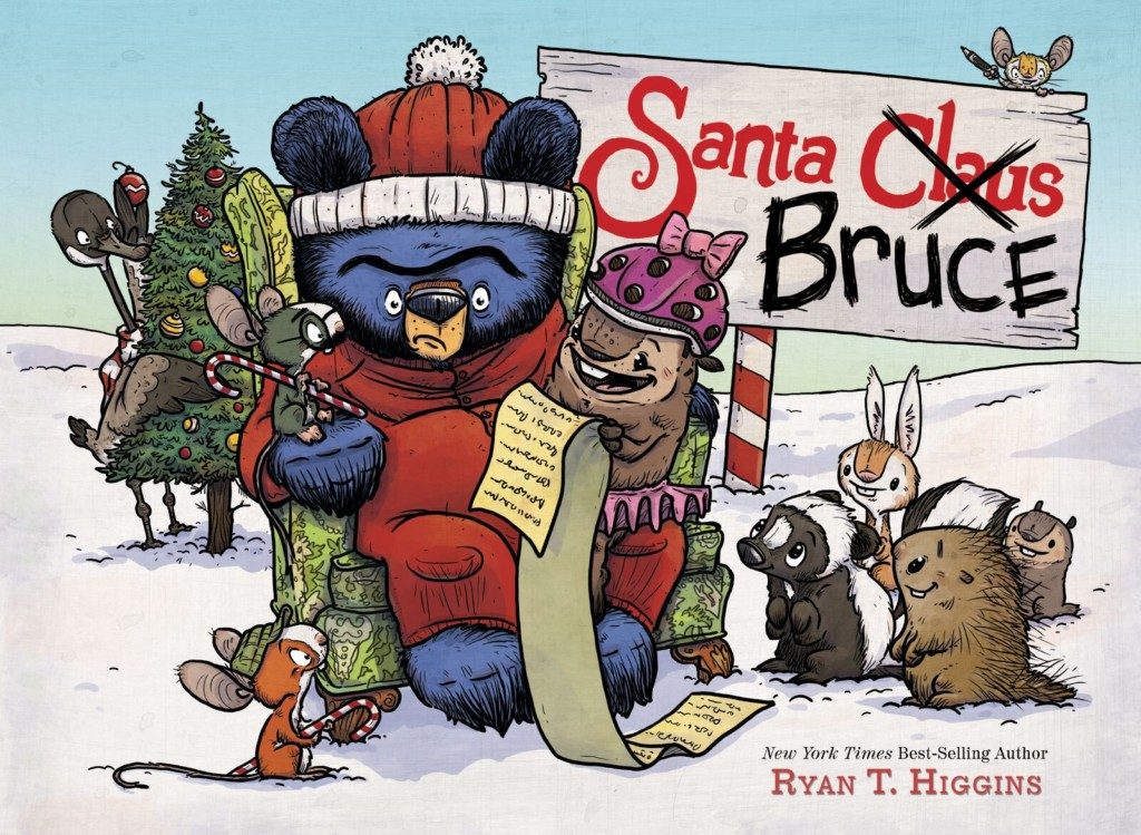 I’m giving away a copy of #SantaBruceBook thanks to my partner @DisneyHyperion