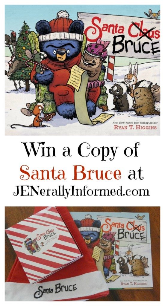 I’m giving away a copy of #SantaBruceBook thanks to my partner @DisneyHyperion