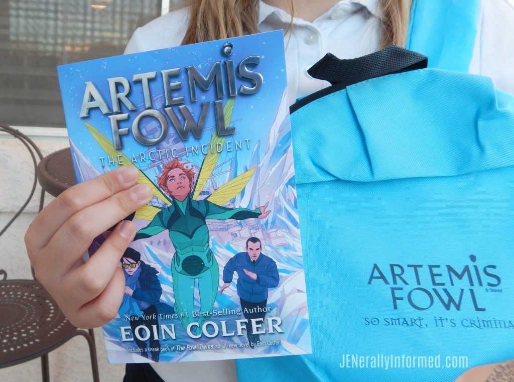 The boy genius is back with re-designed covers! #ArtemisFowl @disneybooks #ad