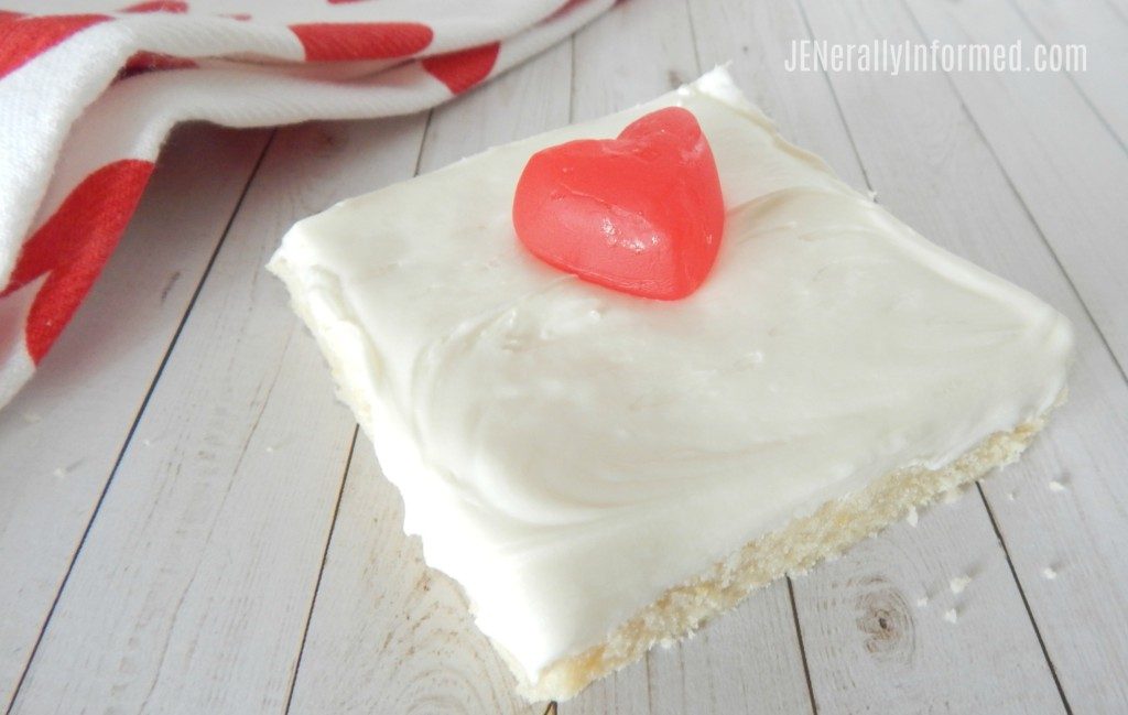 Share these delicious sugar cookie bars with someone you love! 