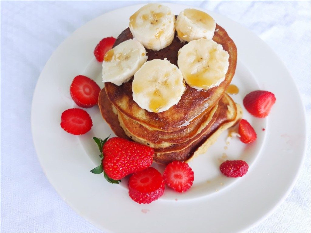Fluffy Healthy Pancakes From Holy Veggies. 