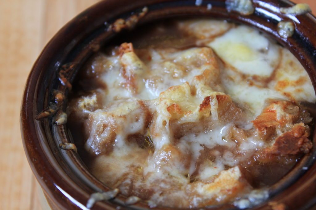 Super Simple French Onion Soup from A Sprinkle of Joy.