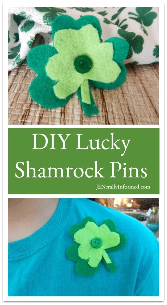 DIY Lucky #Shamrock Pins & Headbands! #stpatricksday