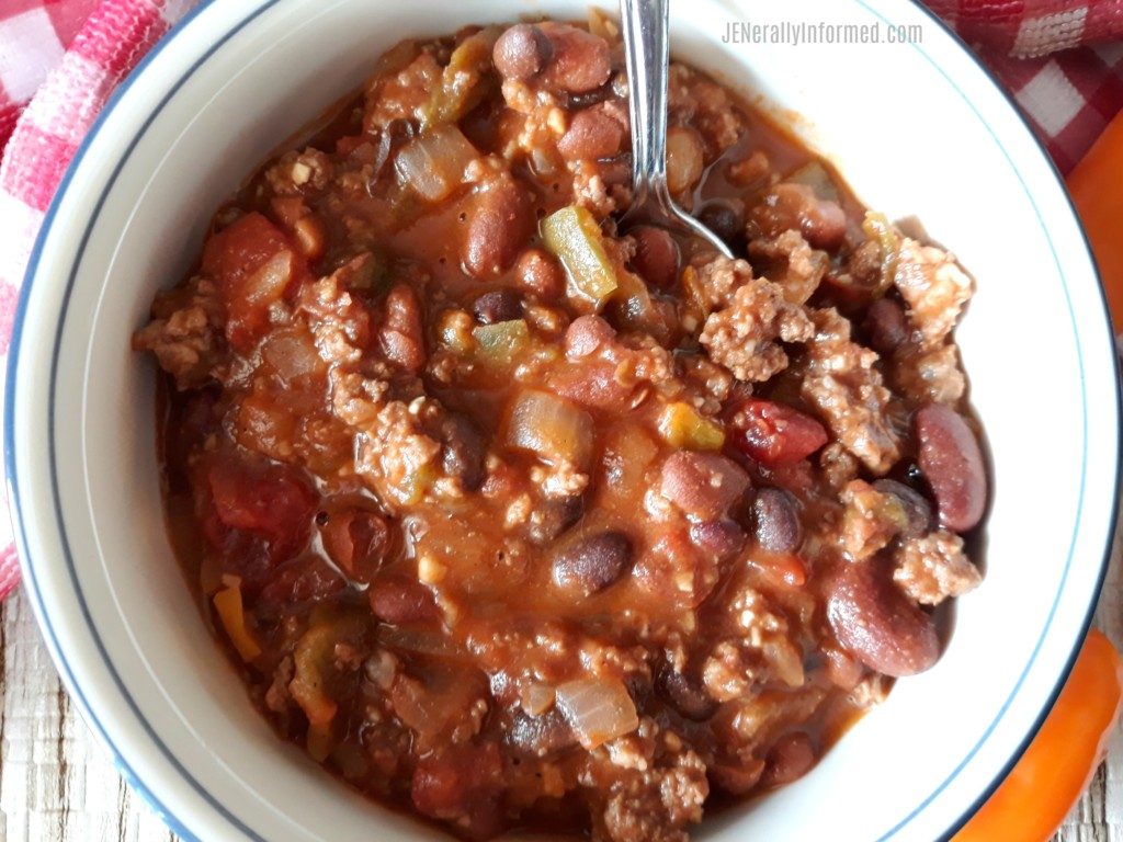 Check out the recipe for the best chili ever known to man!