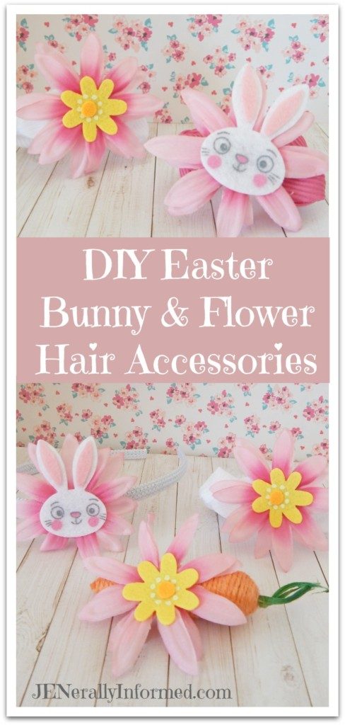 Learn how to make these adorable DIY hair accessories just in time to welcome Spring! 