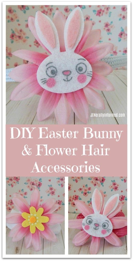 Learn how to make these adorable DIY hair accessories just in time to welcome Spring! 