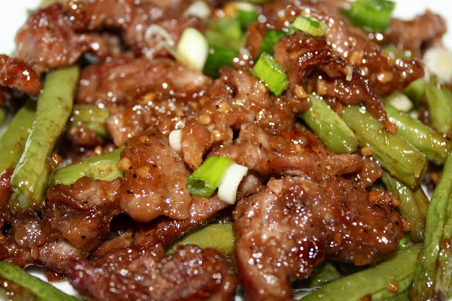 Sheet Pan Mongolian Beef from Living On Cloud Nine.