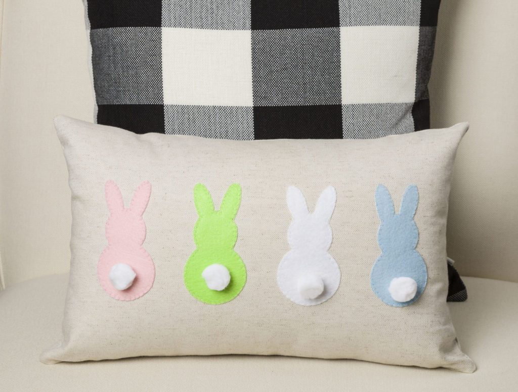 DIY Bunny Pillow Tutorial from Kippi at Home.