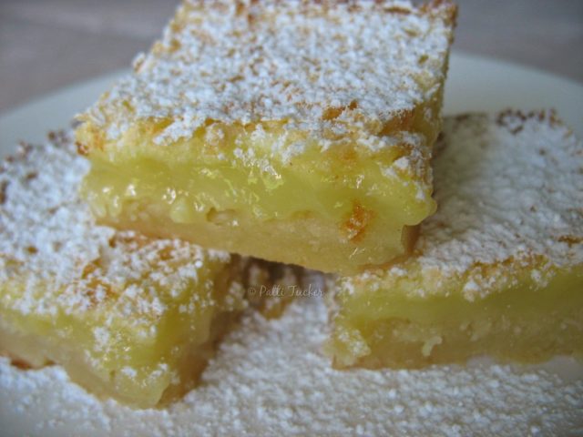 Lemon bars from Oh Mrs Tucker.