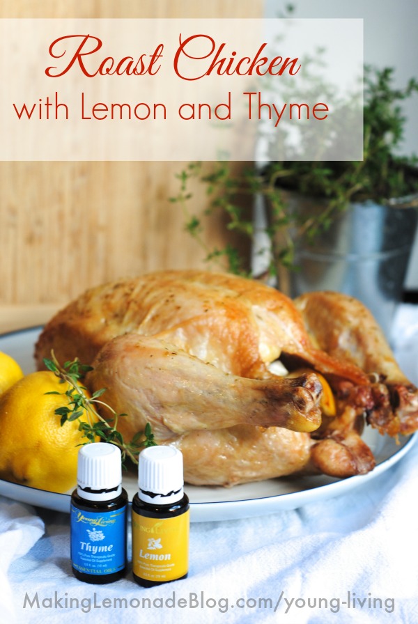 Roasted Chicken with Lemon and Thyme from Making Lemonade.