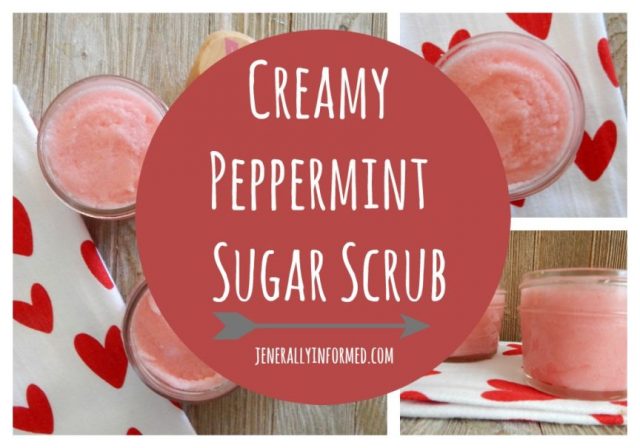 Creamy Peppermint Sugar Scrub With YL Essential Oils!