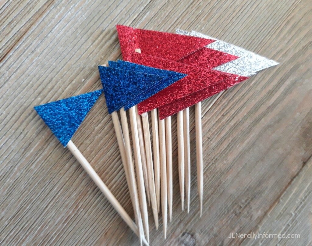 Celebrate #MemorialDay with these super easy to make Red, White and BOOM Rice Krispie Treats!" #cooking #desserts