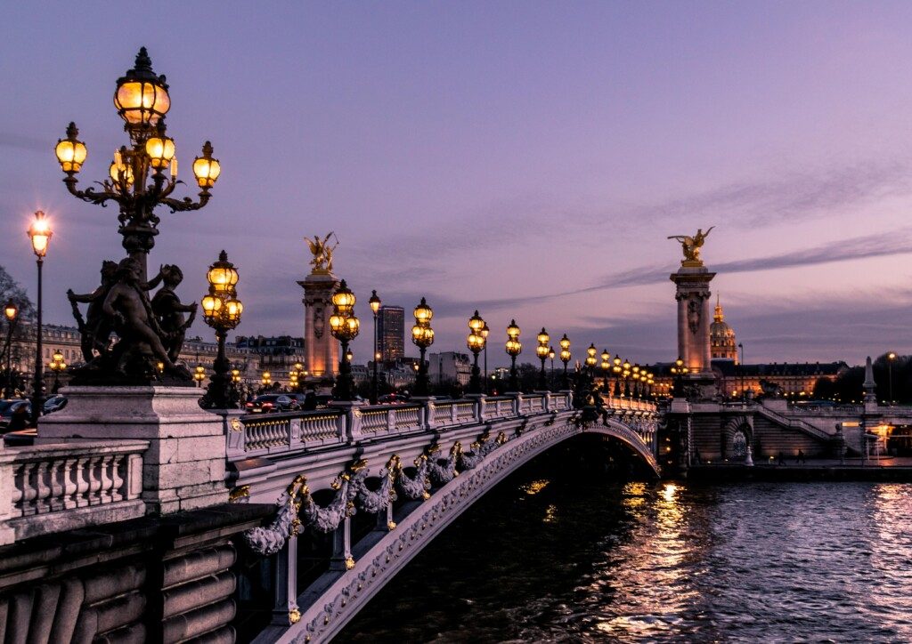 Parisian Bridge courtesy Unsplash and Léonard Cotte.