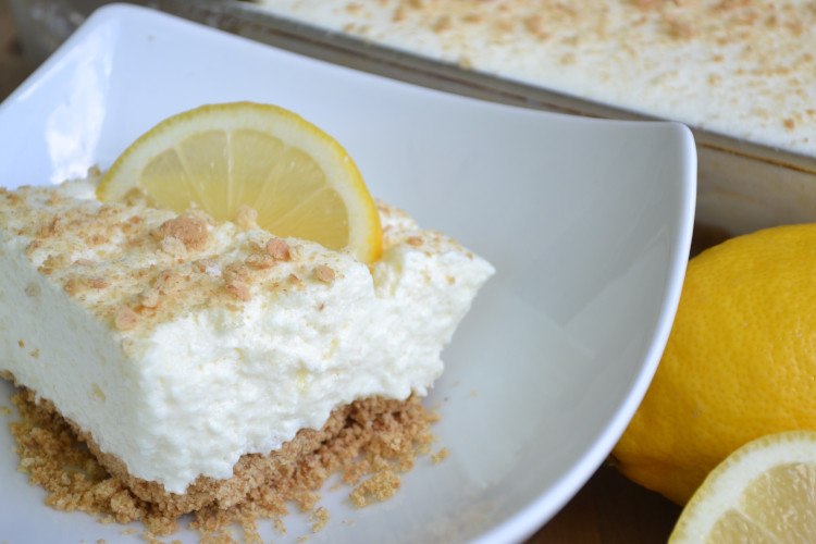 Light & Airy Lemon Fluff Dessert from Fluster Buster.