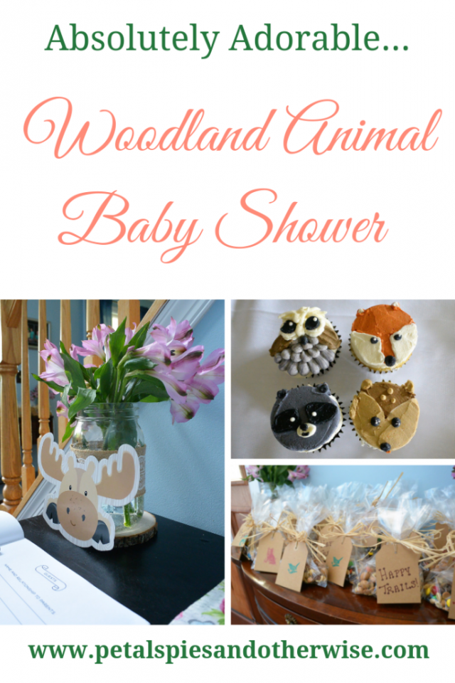 Woodland Animal Baby Shower from Petals, Pies & Otherwise.