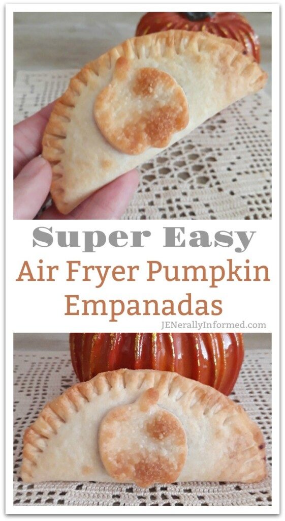 Here's how to make easy and delicious pumpkin empanadas using your air fryer. You only need 2 ingredients and 15 minutes!