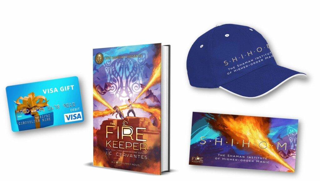 The fiery and fast-paced sequel to the New York Times bestselling and critically acclaimed book The Storm Runner! Come enter for a chance to win a prize pack! #TheFireKeeperRRP #ad