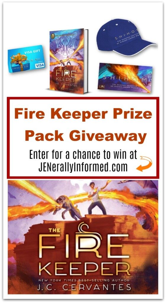 The fiery and fast-paced sequel to the New York Times bestselling and critically acclaimed book The Storm Runner! Come enter for a chance to win a prize pack! #TheFireKeeperRRP #ad