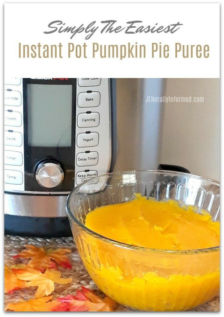Here’s how to cook a pie pumpkin in your instant pot in only 20 minutes from start to finish!