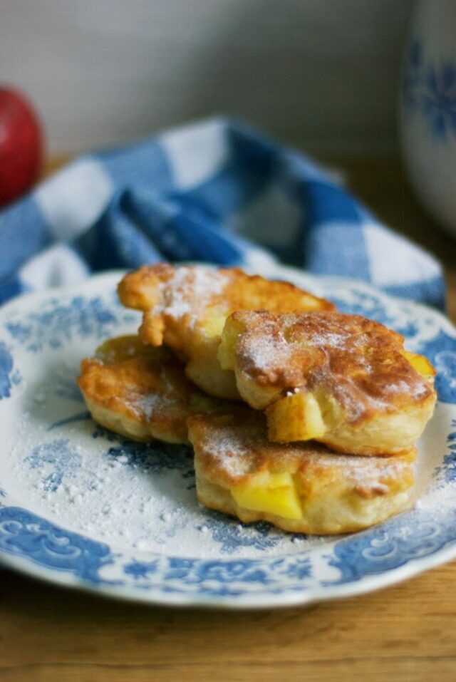 Polish Apple Fritters (Racuchy) from Cooking with Ewa.