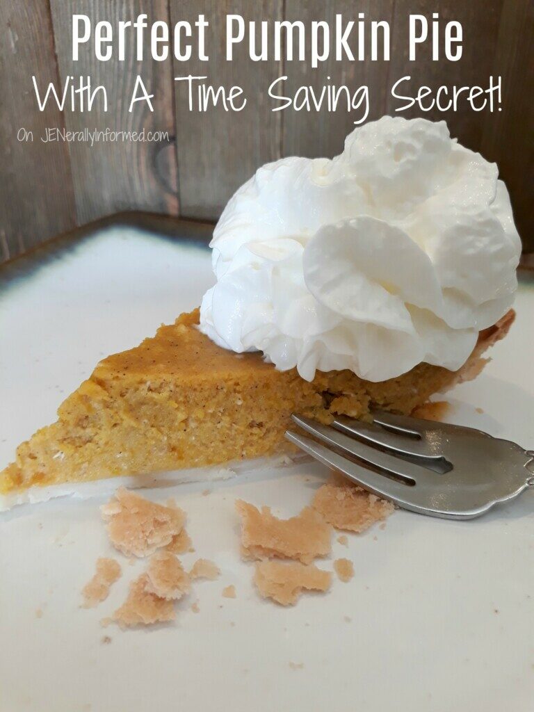 Who has time to make real pumpkin pies? Everyone does! Here's my time saving secrets for making perfect homemade pumpkin pies every time!