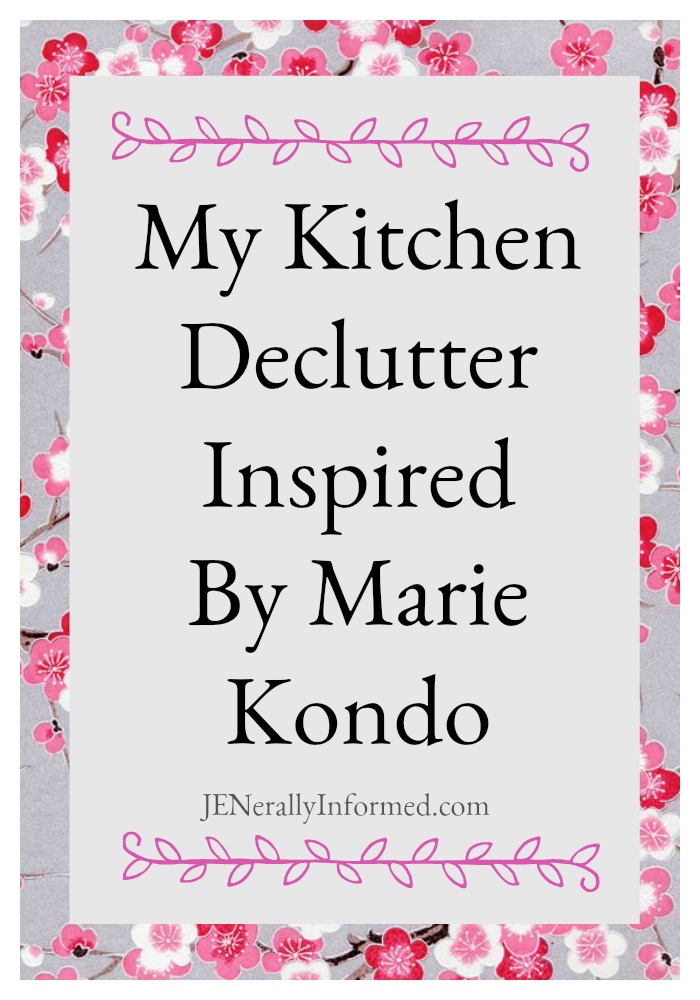 My Kitchen Declutter Inspired By MarieKondo! #sparkjoy