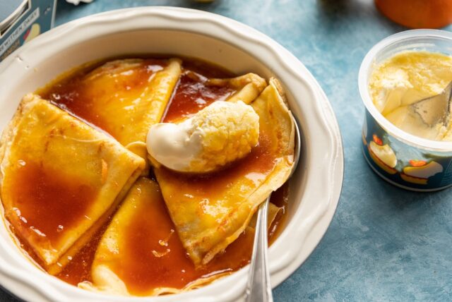 Pancake Day: Crepe Suzette Recipe And Video From Chef James Strawbridge from Claire's World.