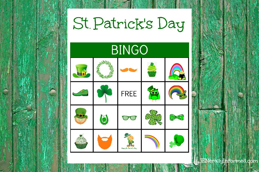 free-st-patrick-s-day-bingo-card-printables-jenerally-informed for Free Printable Bingo Card Saint Patrick S Day Bingo FREE St. Patrick's Day Bingo Card Printables - Jenerally Informed for Free Printable Bingo Card Saint Patrick S Day Bingo