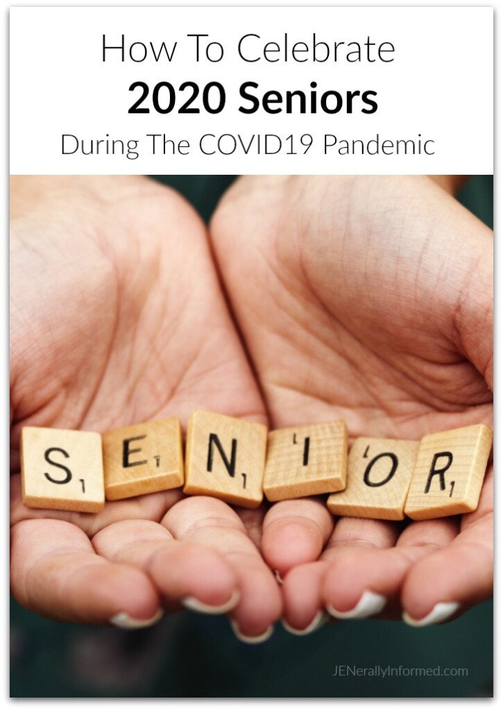 Some simple ideas for Celebrating 2020 Seniors During The COVID19 Pandemic. #2020seniors #classof2020