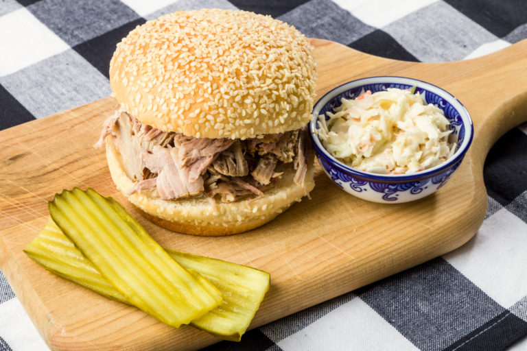 Easiest Make-Ahead Pulled Pork from Kippi at Home.