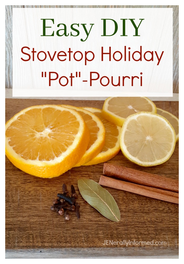 Here's how to make your own heavenly smelling holiday potpourri that you can cook right on your own stovetop!
