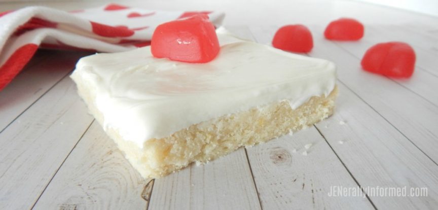 Share these delicious sugar cookie bars with someone you love!