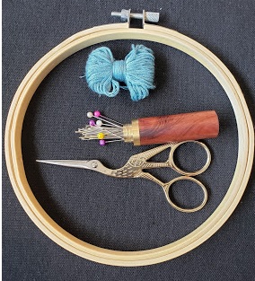 The Basic Equipment You Need To Get Started For Embroidery from Wildfire Stitches Embroidery Blog