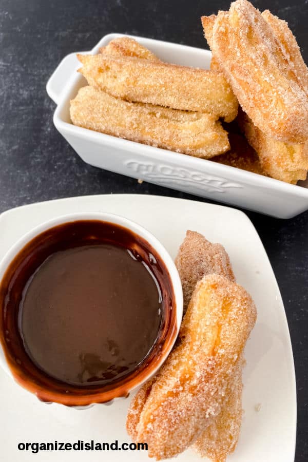 Homemade Churros from Organized Island.