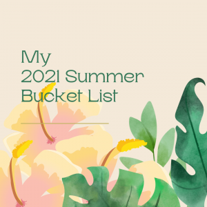 2021 Summer Bucket List from Shooting Stars Mag.