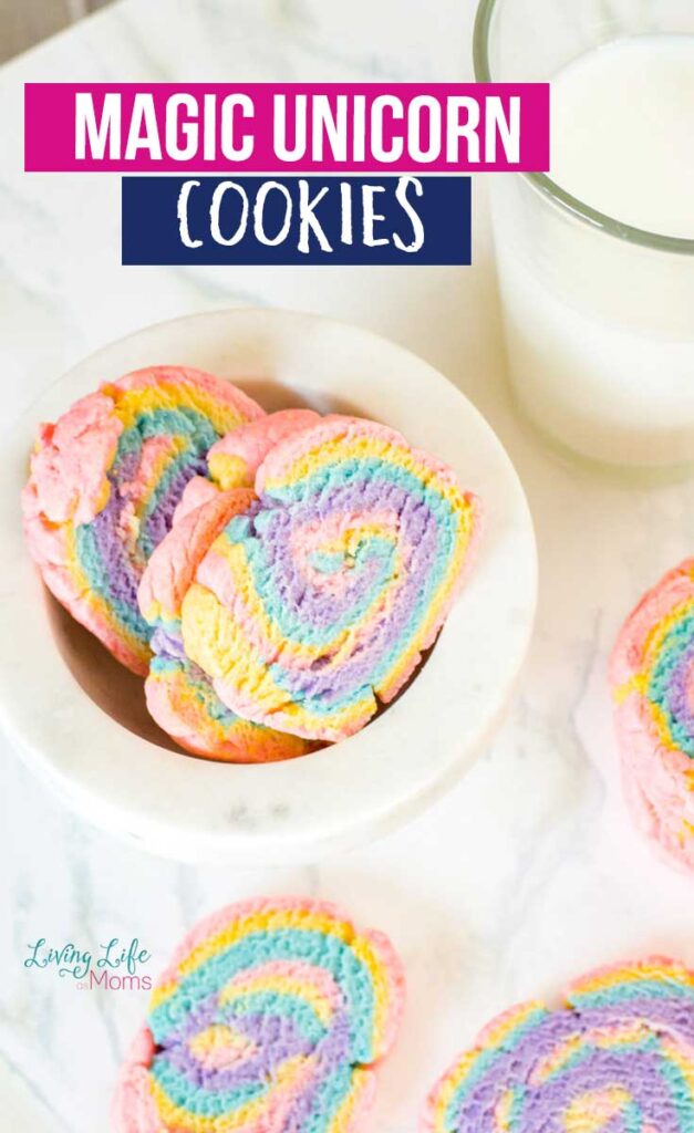 Must-Have Unicorn Cookies Recipe from Living Life as Moms.