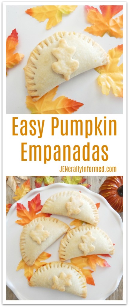 With a few shortcuts learn how to make these deliciously easy pumpkin empanadas!