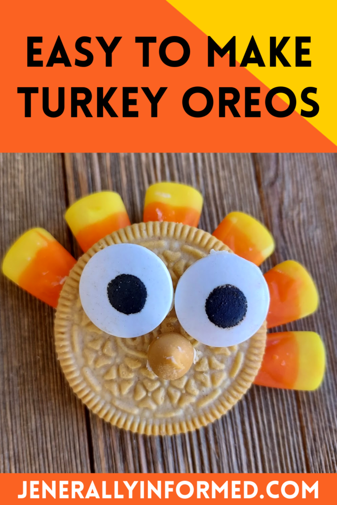 Easy to make Turkey OREO cookies! #Thanksgiving #Thanksgiving desserts #kidsholidayrecipes #easyrecipes