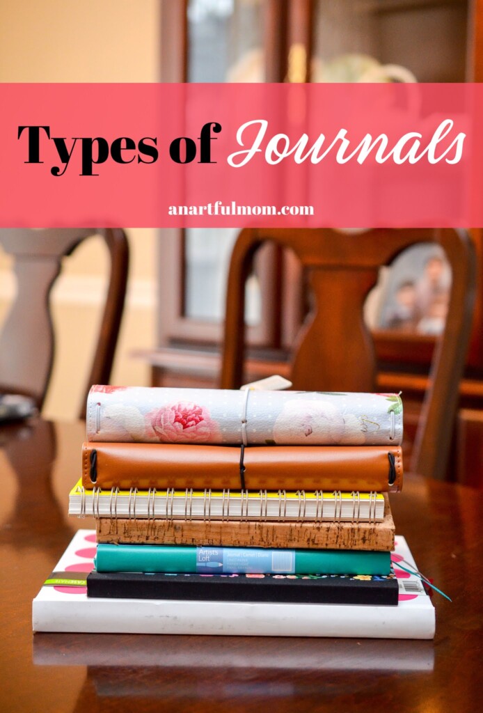 Types of Journals and some Recommendations from an Artful Mom.