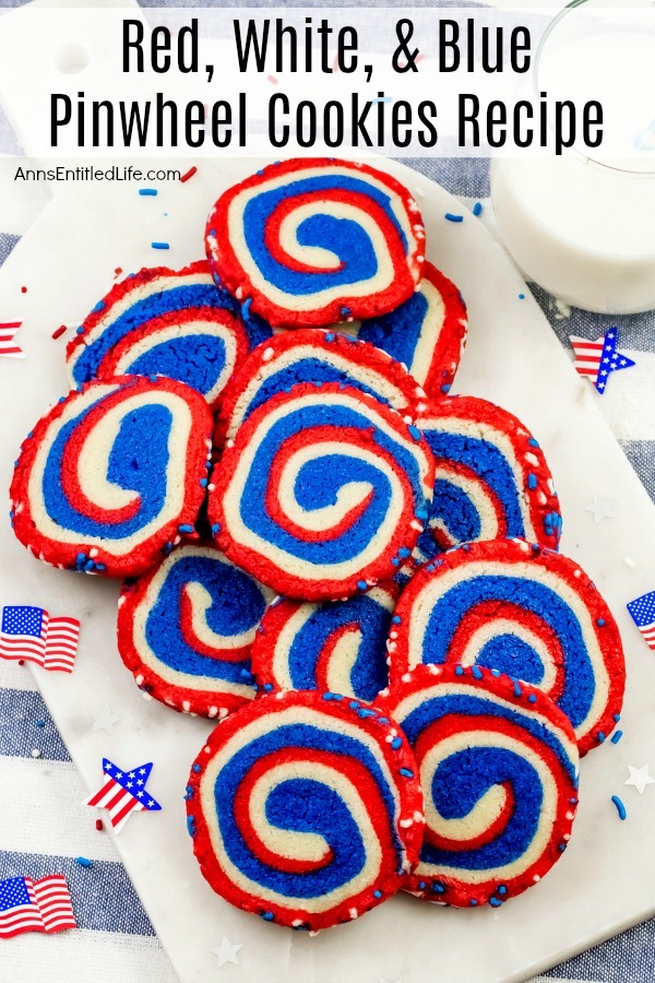 Red, White, and Blue Pinwheel Cookies from Ann's Entitled Life.