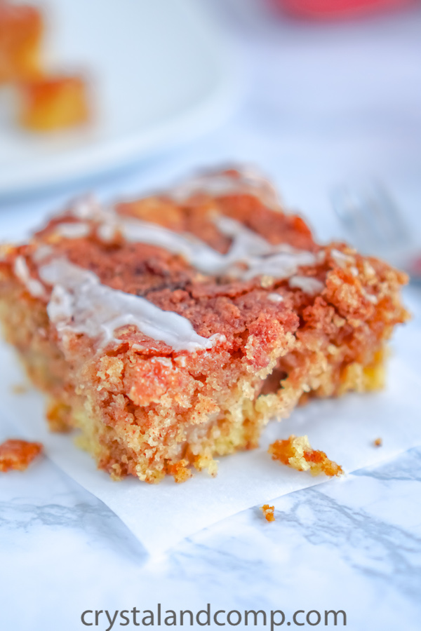 Easy Apple Fritter Cake Recipe from Crystal & Co.