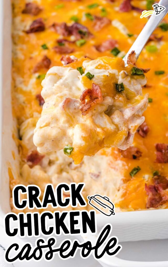 Crack Chicken Casserole from Spaceships and Laserbeams.
