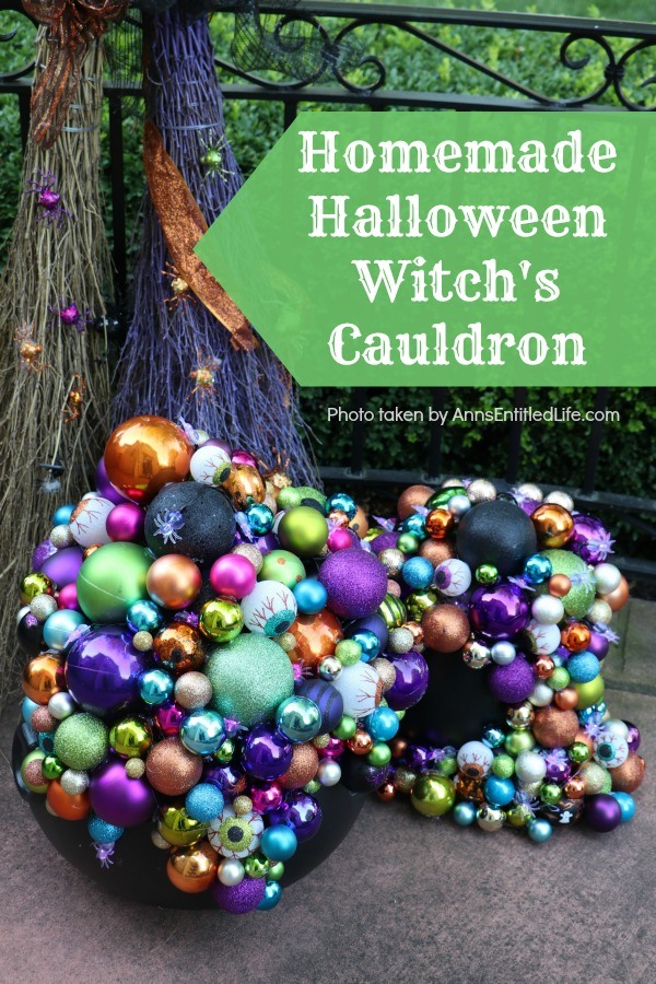 Homemade Halloween Witch’s Cauldron from Ann's Entitled Life.