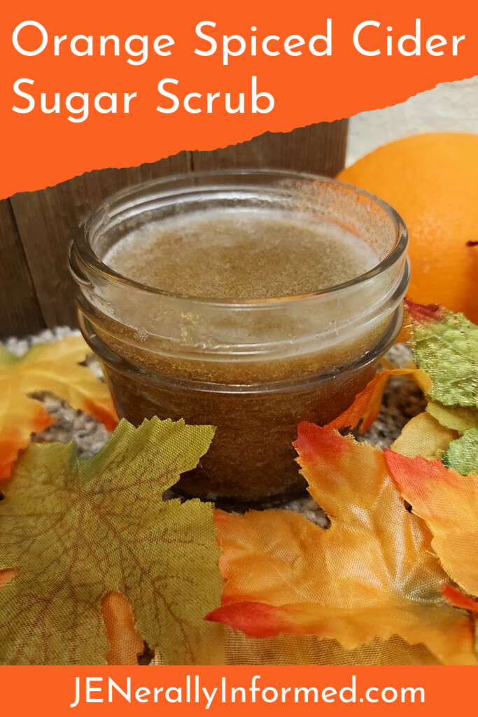 Save yourself some money and a trip to the store and learn how to DIY your own Orange Spiced Cider Sugar Scrub at home!