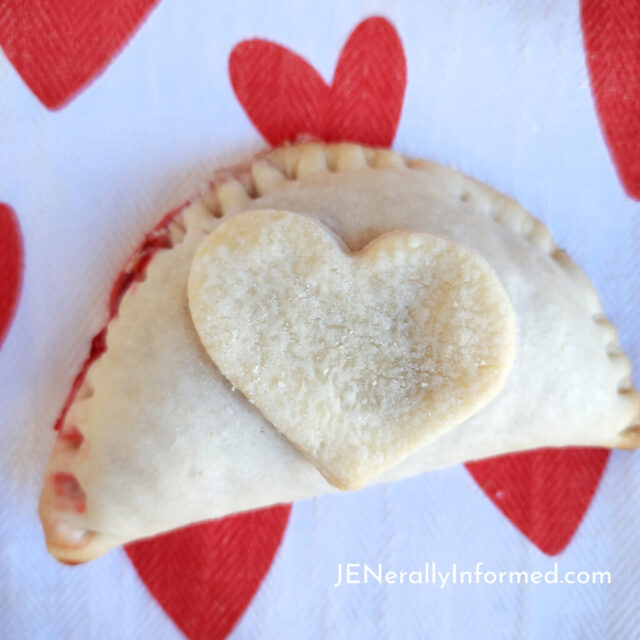 Learn how easy it is to make delicious strawberry empanadas in your air fryer! #recipes #cooking #valentinesday #easydesserts