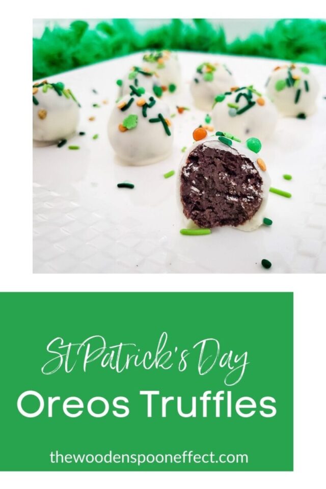St Patrick’s Day Oreo Truffles from The Wooden Spoon Effect.